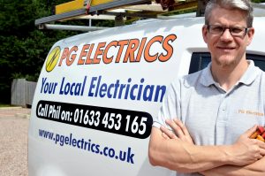 Phil Graham, Electrician in Gilwern